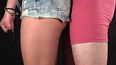 she gets so turned on when i tie her up for intense standing doggystyle with my big cock