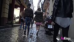 tiny 18+ girl alana saenz rides massive cock in missionary cowgirl doggystyle deepthroat action