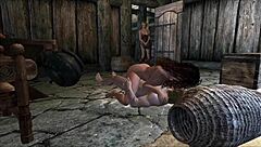 I get playful comedy nookie with muscular bodybuilder farrah in redhead anal fantasy