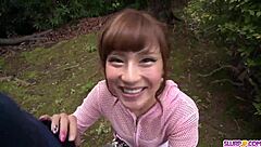 anna anjo, suck that cock outdoors now!