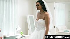 Best Man Licks And Fucks Bella Rolland In Anal Cowgirl Before Wedding