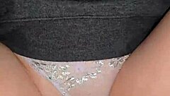 He leaves a huge creampie dripping from wife's wet pussy after intense fucking.