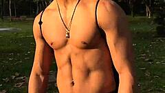 Who knew training in the park would lead to this intense anal creampie with a pretty Latina babe?