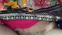 Hey, check out this outdoor ranch bath with pissing and dirty Hindi talk!