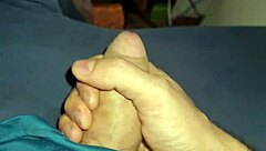 hey, check out this hairy amateur with long hair sharing some fun