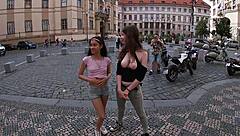 Hey, check out this wild extreme public nudity interview in Prague with Andrea Diprè!