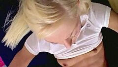 sweet lil lexy gets hardcore fucking with anal, fingering, and cumming in mouth during hot lesbian teen orgasm session