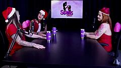 Shy Recording with Women Leads to Boyfriend Joining Swing House Fetish Adventure on Sheer Red