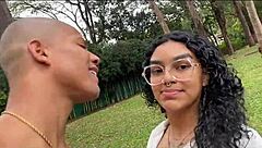 Who knew training in the park would lead to this intense anal creampie with a pretty Latina babe?