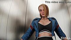 I asked this stranger to pound my ass hard in the elevator fight