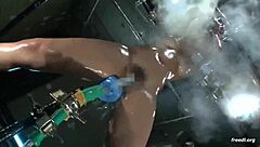 hey check out this asian bondage with electro vibes 😈⚡