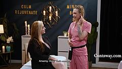 Did I just catch louder moans than the spa music during that relaxing session