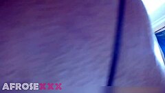 hey, can you see her pussy up close from below while she's sucking that cock eagerly?