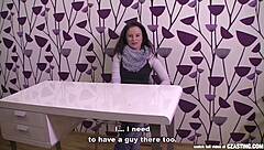 Czasting Showcases a Nice Czech Brunette in Interview Session