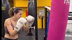 Tildzo Serbian pornstar trained to tease in homemade outdoor public wife video