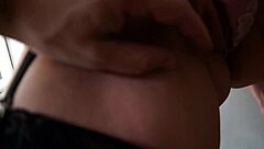 a blonde cougar continues to perform blowjobs skillfully in homemade scene