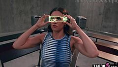 Will this MILF stepmom Penny Barber break free from AI with her big tits in taboo roleplay?