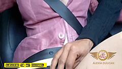 Hot Crossdressing Action As Travesti Plays Intensely With Uber Driver!