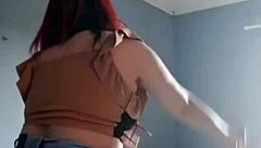 Sexy Latina Big Ass Twerking In Tight Lingerie Contrasts With Subtle Tease