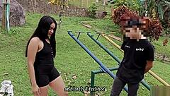 Outdoor adventure unfolds as horny couple enjoys intense hardcore session during their scenic walk complete story