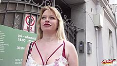 german scout picks up curvy anna lynx for casting interview