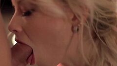 Seductive Blonde Milf Gives Oral Blowjob