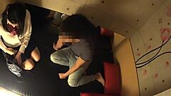 hey, check this japanese busty schoolgirl getting a secret massage in part 4 😏🍑