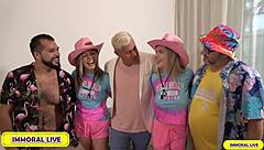 Hey, Check Out Rebel Rhyder In This Curvy British Blowjob Scene