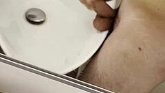 Stolen Cumshot From Young Hottie In Wild Action Scene!