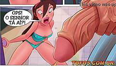 Old Man Boldly Devours Brazilian Young Beauty's Pussy