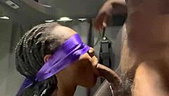 i got a hot facial as kookiie with that big black cock