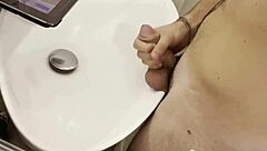 Stolen Cumshot From Young Hottie In Wild Action Scene!