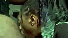 Oh My God, Dive Into This Intense Throat Training With Submissive Ebony Petite Taking Massive Cock Deep!