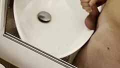 Stolen Cumshot From Young Hottie In Wild Action Scene!