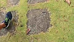 Morning walk for fans of leggings and tight gym clothes with my VIP full of sensual videos and photos