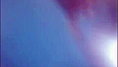 Big ass latina housewife bent over in tiny blue bikini for doggystyle fucking