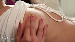 Lesbea Czech Lilly Bella and Latina Mells Blanco Romantic Lesbian Scissoring and Fingering Orgasms