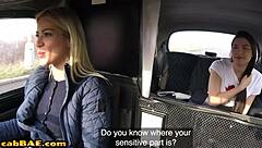 I uh, love when busty European babe does pussylicking to cabbie on backseat with fingering and toys.