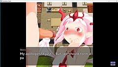 Discussing the domination quest scenes from that anime hentai game in a casual chat.