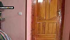 plump milf with saggy natural tits rides passionately to cumshot on ass