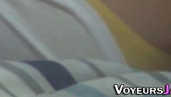 Hey, check out this Japanese girl enjoying some solo time outdoors