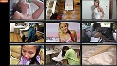 Descriptive Scene Of Tattooed Beauty Moaning With Vibrator In Lingerie Solo