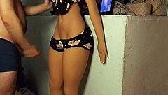 Suggestive Curvy Latina Submits To Intense Homemade Fetish Desires At Night