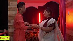 Why does this Indian Bengali wife cheat with her ex-boyfriend for dirty talk and chubby cuckold sex?