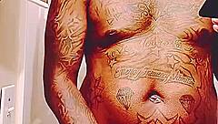 Tattooed Lover Takes Big Black Cock Deep With Intense Action