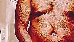 Tattooed Lover Takes Big Black Cock Deep With Intense Action