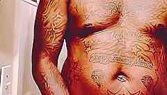 Tattooed Lover Takes Big Black Cock Deep With Intense Action