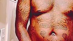 Tattooed Lover Takes Big Black Cock Deep With Intense Action