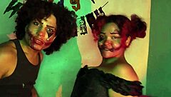 Hey, Clown Girl, Are You Ready For Rough Sex After Halloween Party With Big Cock Deepthroat And Riding?