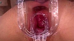 Horny amateur experiences intense cumming session